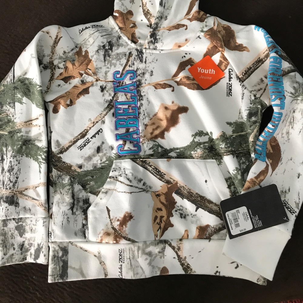 Youth cabelas size s